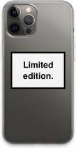 Case Company® - iPhone 13 Pro Max hoesje - Limited edition - Soft Cover Telefoonhoesje - Bescherming aan alle Kanten en Schermrand