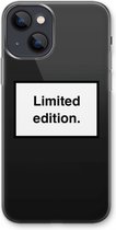 Case Company® - iPhone 13 hoesje - Limited edition - Soft Cover Telefoonhoesje - Bescherming aan alle Kanten en Schermrand