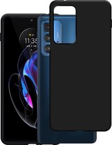 Cazy Motorola Edge 20 Pro hoesje - Soft TPU Case - Zwart