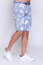 MZ72 - Heren Bermuda - Fourteen - Tropic - Cargo - Blauw