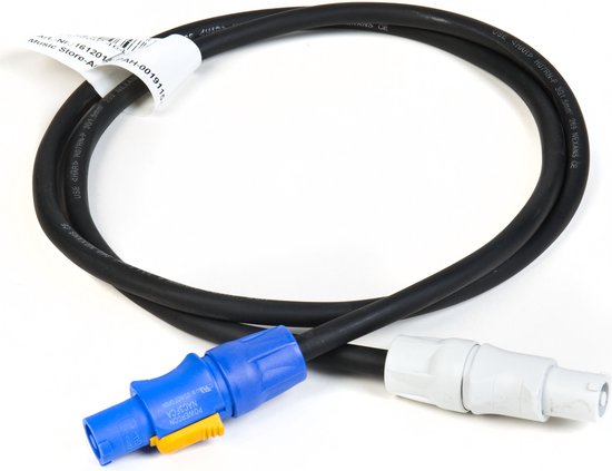 Foto: Music store powertwist patch cable 1 5m 3x 1 5mm overige kabels
