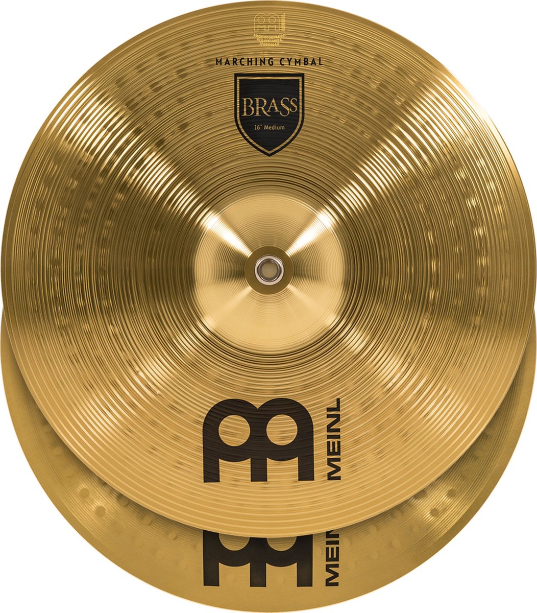 Meinl Brass Marching Cymbals 16", MA-BR-16M - Marching bekken