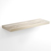 Casaria Wandplank Zwevend - 70 cm/15kg Belastbaar - Eiken