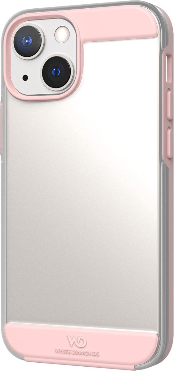 White Diamonds Cover Innocence Clear Voor Apple IPhone 13 Mini Roségoud