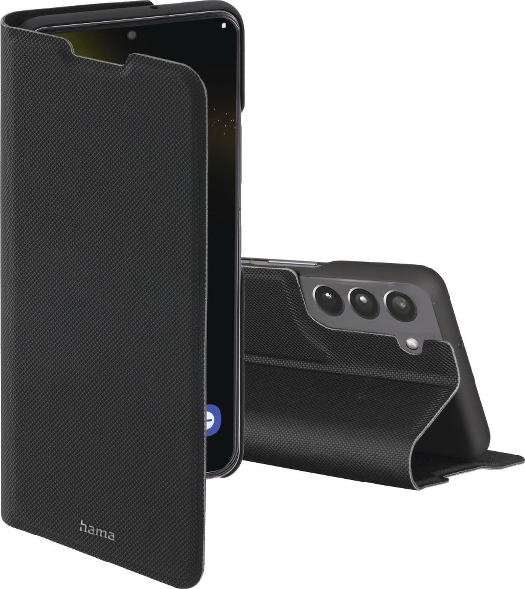 Hama Slim Pro Booklet Voor Samsung Galaxy S22+ (5G) Zwart