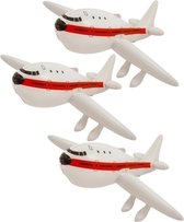 3x avion speelgoed gonflable 50 cm - Pour décoration ou véhicule de jeu