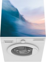 Wasmachine beschermer mat - Zee - Golf - Lucht - Breedte 60 cm x hoogte 60 cm