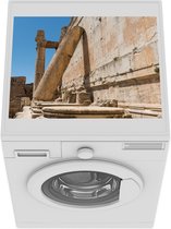 Wasmachine beschermer mat - Zuilen aan de tempel van Bacchus - Breedte 55 cm x hoogte 45 cm