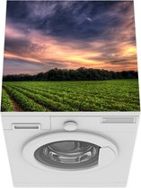 Wasmachine beschermer mat - Zon - Lucht - Wolken - Breedte 60 cm x hoogte 60 cm