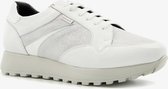 Tudo Volta leren dames sneakers - Wit - Maat 41 - Echt leer - Uitneembare zool