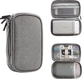 Telefoon & Smartphone Travel Gadget Organizer Bag Draagbare Digitale Kabeltas Elektronica Accessoires Kabel oplader Opbergtas Tas - Grijs