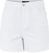 Pieces PCPACY HW SHORTS BWHI NOOS CP BC Dames Short Bright White - Maat L