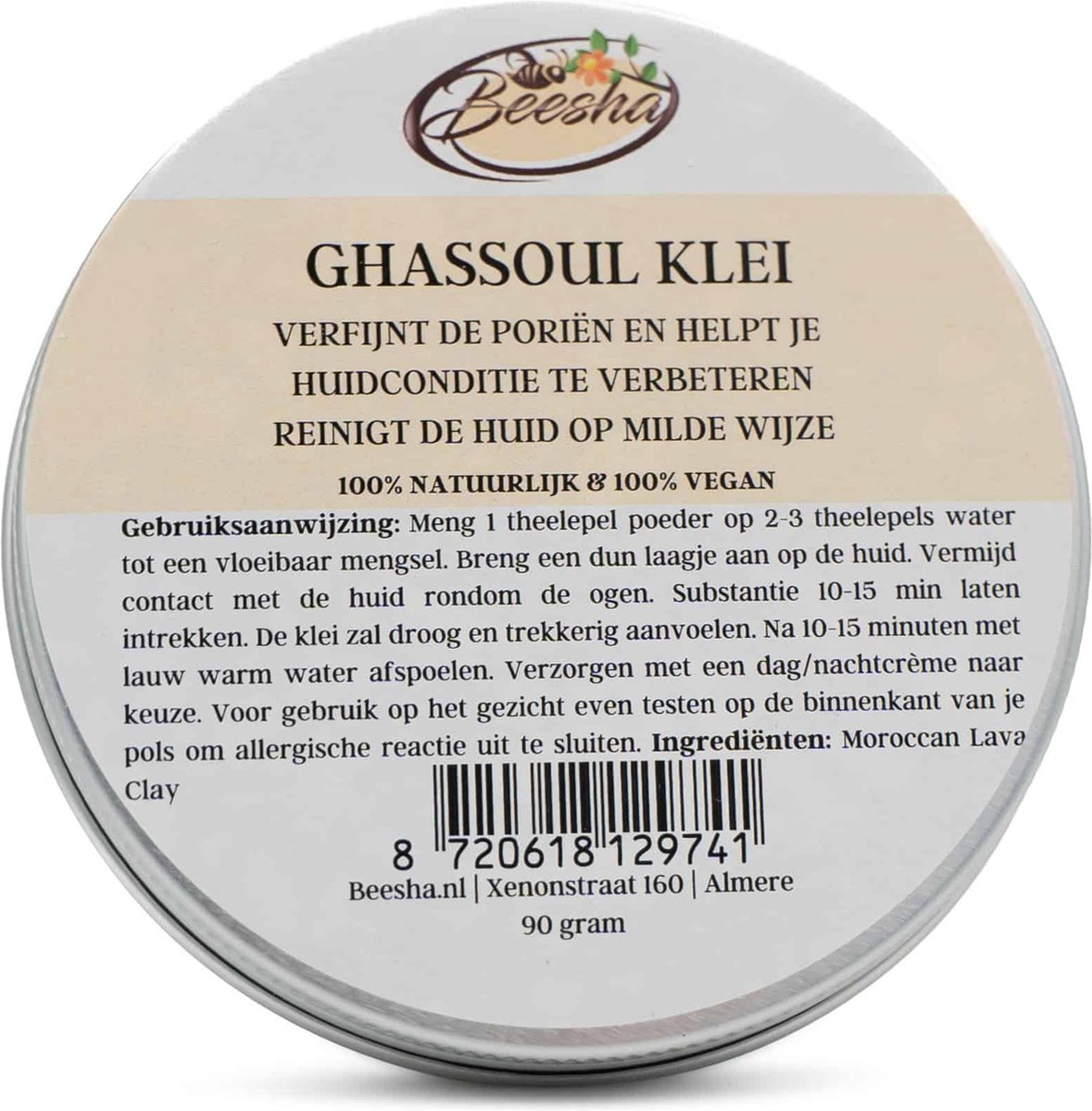 Goedkoopste Beesha Ghassoul Kleimasker