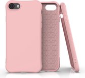 Peachy Soft case TPU hoesje voor iPhone 7, iPhone 8 en iPhone SE 2020 SE 2022 - roze