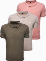 Poloshirt heren - Z28 - V5 - 3-pak