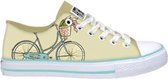 Yellow Bike Kids Sneakers Sneakers Dames - Schoenen Dames Meisjes Schoenen - Meisjes Sneakers