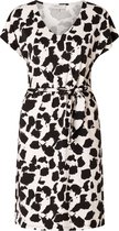 IVY BEAU Wivine Jurk - White/Black - maat 42