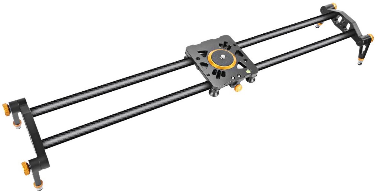 Luxiqo® Carbon Camera Slider – Carbon Video Slider – Camera Rail – Camera Stabilizer – 80 cm