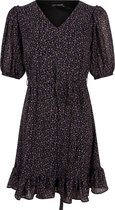 lofty manner - MS17 - Dress Maaike purple black print
