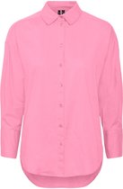 Vero Moda VMSTINNA L/S SHIRT SB3 Dames Blouse Prism Pink - Maat XS