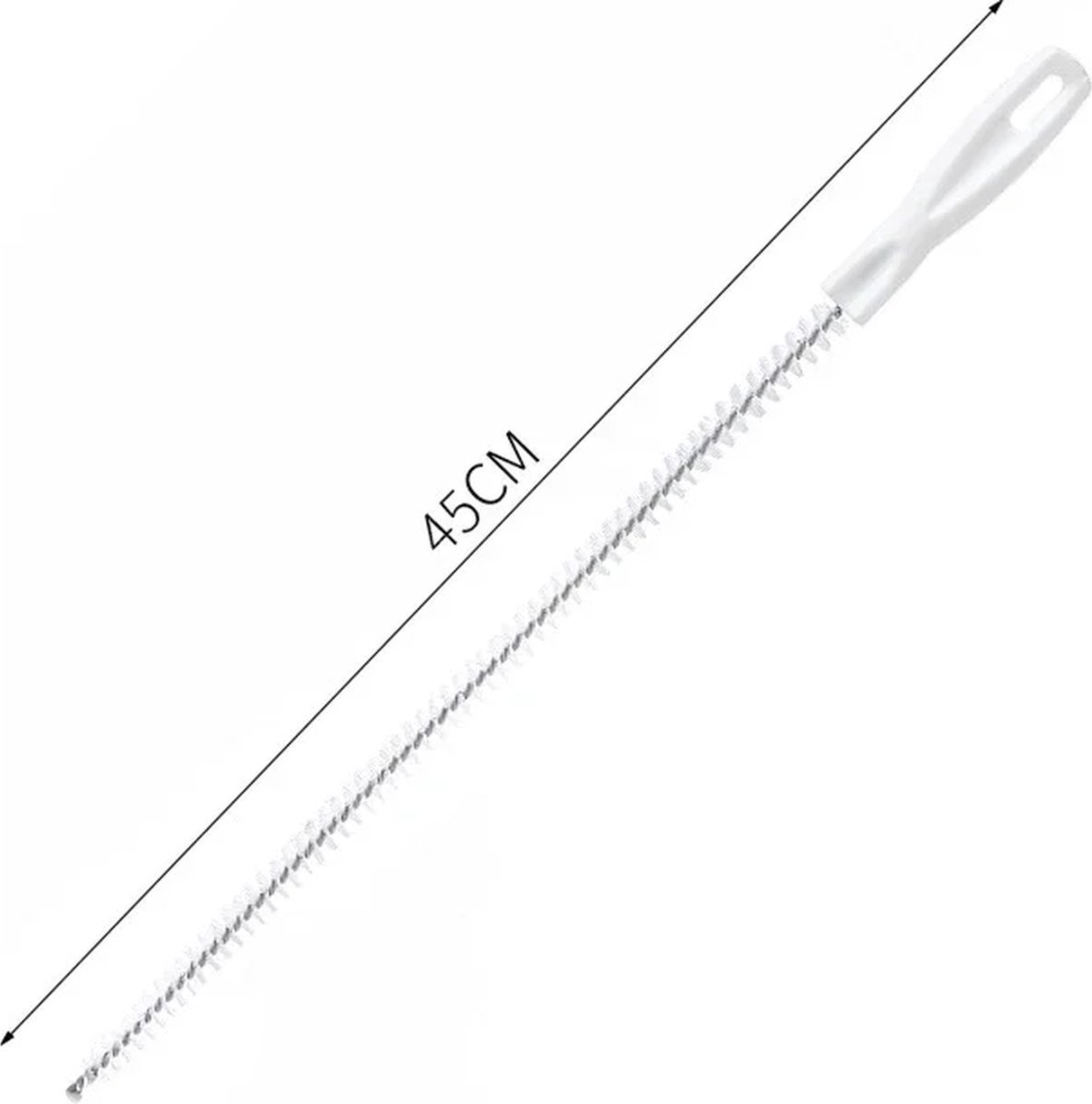 Afvoerontstopper - Gootsteenontstopper - Afvoerreiniger Sticks - Haar Cleaner - Ontstoppingsveer - Rioolragger - RVS Gootstenen en leidingen - 45 cm Lang