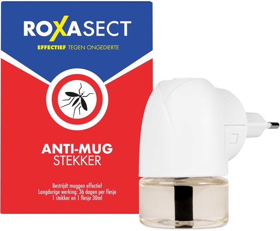 Roxasect anti-mug stekker – startverpakking – 1 stuk
