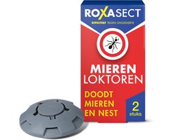 Roxasect Mierenlokdoos - Ongedierteval - Mierenloktoren - Mierenlokdoosjes voor Binnen en Buiten - 2 Stuks