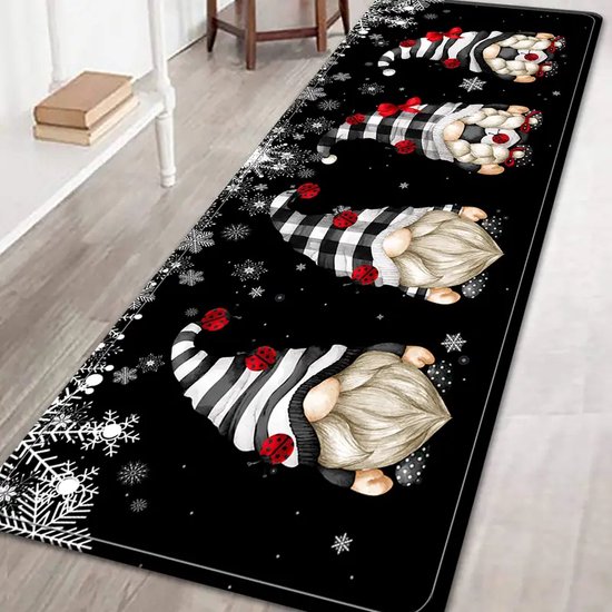 Tapijt imitatiebont zacht afwasbaar - Grijs - 70 x 140 cm - COSY
