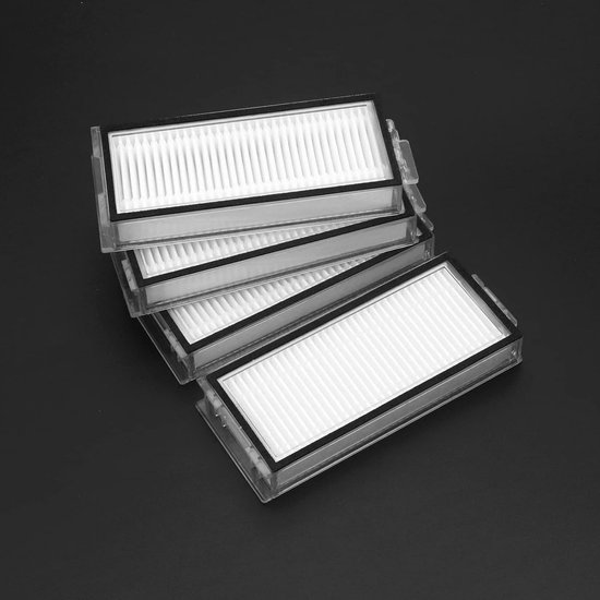 Kit d' Accessoires de vêtements pour bébé de rechange pour aspirateur robot Roborock Q7 MAX/ Roborock Q7 Max+, 1 brosse à rouleau, 4 filtres, 4 chiffons de nettoyage, 6 brosses latérales, 2 sacs à poussière, 1 brosse de nettoyage