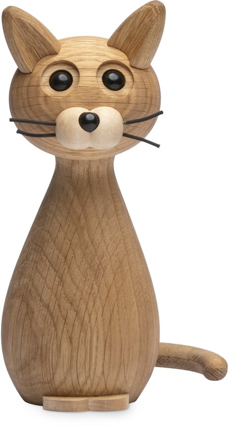 Beeldhouwwerk Van Een Houten Tijger Stock Afbeelding - Image of