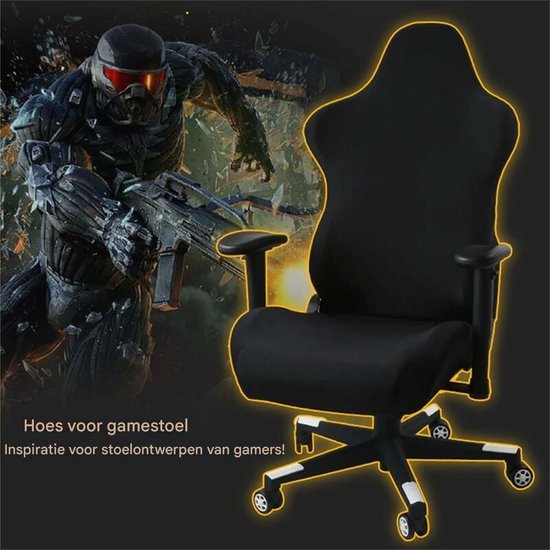 Beieyosu Gaming stoelhoezen, met armleuninghoes, computerstoelhoezen