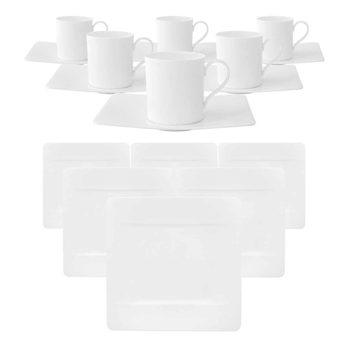 Kaffeeservice Modern Grace Set van 18