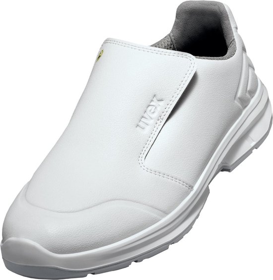 Uvex Berufsschuh sport white nc Halbschuhe O2 65718 Weiß-43 (Weite 11)