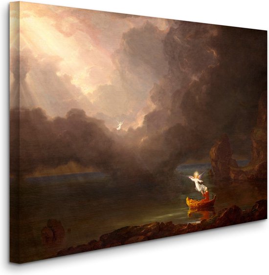 Thomas Cole - The Voyage of Life Old Age (1842) - De reis van het leven, Oude dag (1842) - 2:3