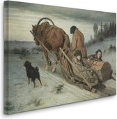 Vasily Perov - Le Dernier Voyage - Le Dernier Voyage (1865) - 2:3