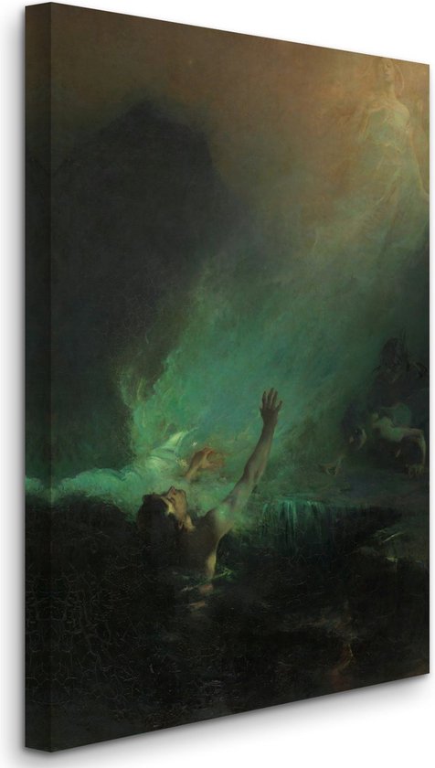 John Longstaff - The Sirens - De Sirenen (1892) - 3:2