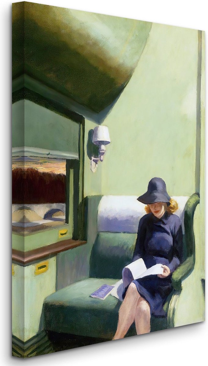 Edward Hopper - Compartment C Compartiment C - 3:2