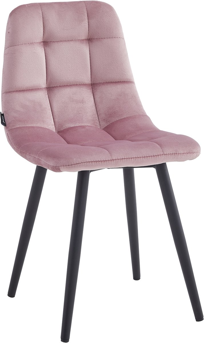 Colenis® - Bambi Kinderstoel - Set Van 2 - Roze - Fluweel - Velvet