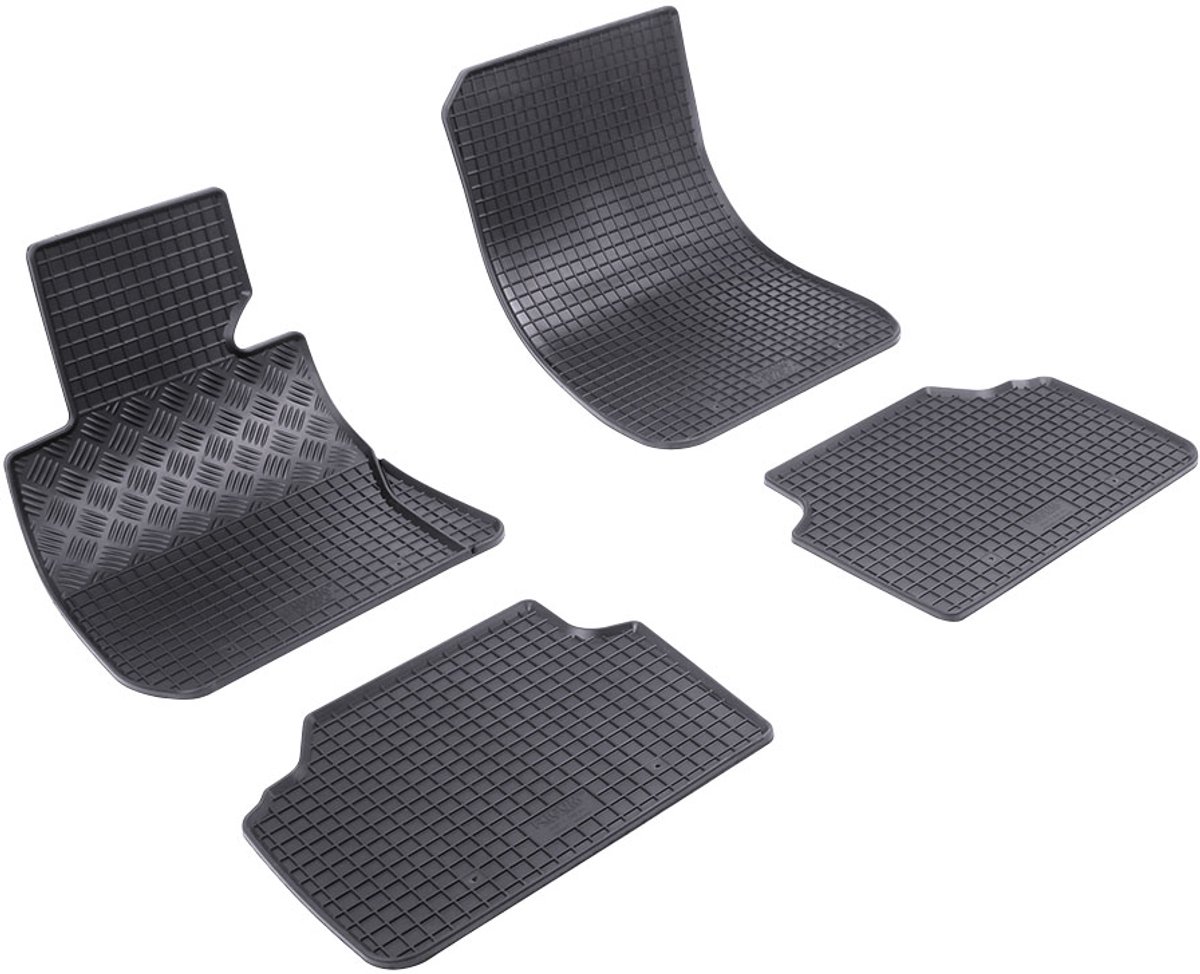 Automatten voor BMW 3-serie (E90 en E91) (2004-2011) - 4-delig - Rubber