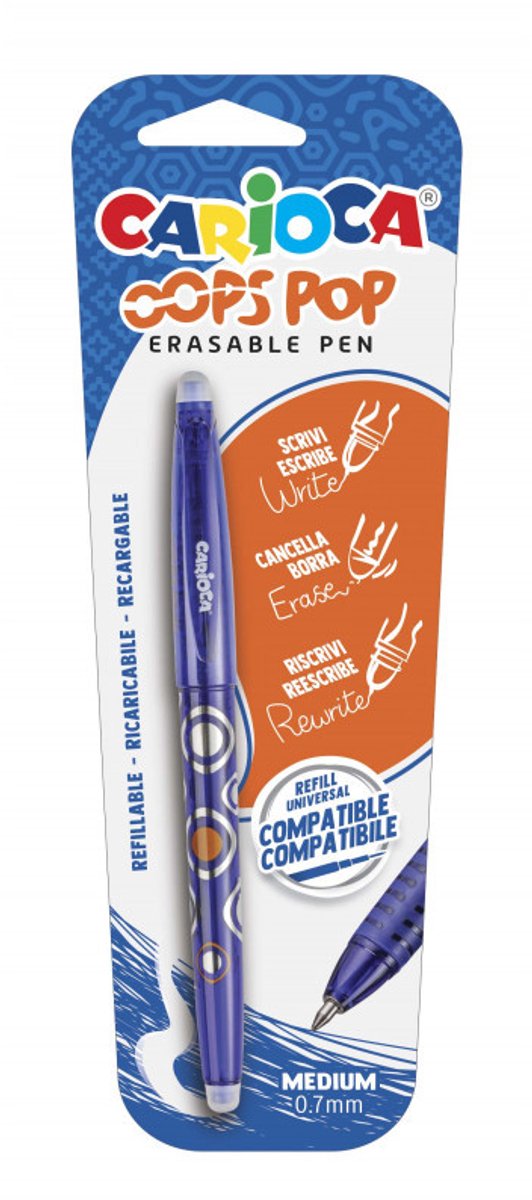 Carioca 41044/02 gelpen Afgetopte gelpen Zwart 1 stuk(s)