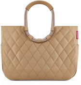 Reisenthel Loopshopper L Shopper Sac de Course - 25L - Frame Rhombus Ginger Beige