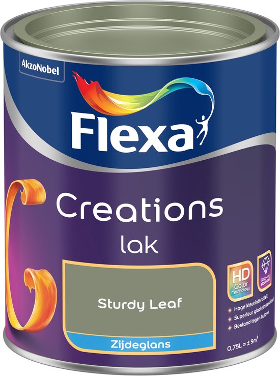 Flexa - Creations Lak Zijdeglans - Sturdy Leaf - Creations - 0.75 L