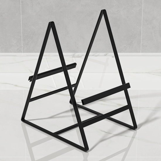 Linkidea Aluminium schotel organizer rek, voor kast verstelbare plaat houder, kleine schotel droogrekken opslag aanrecht mount (zwart