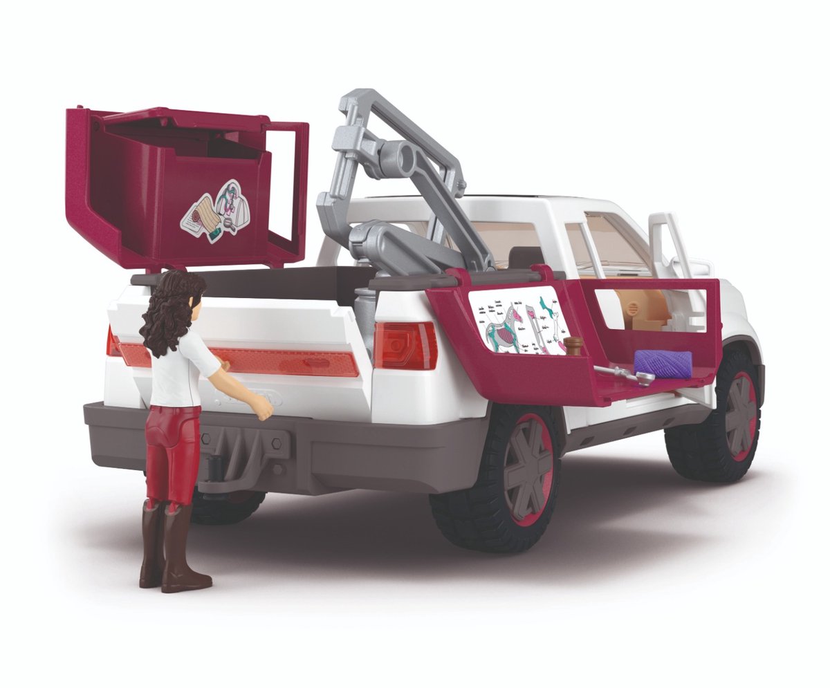 schleich HORSE CLUB - Mobiele dierenarts met aanhanger - 42704 — afbeelding 8
