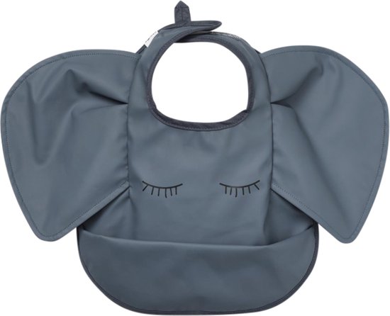 Elodie slab - Slabbetjes- Slabbertjes baby - Slab - Slab met opvangbakje- Humble Hugo van Elodie — afbeelding 5