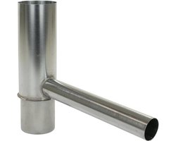 Regenton Vulautomaat / Overloop zink Ø 70/80 mm / Zinken reg