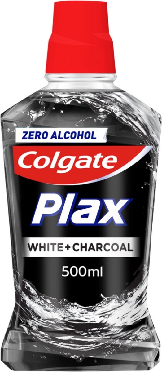 Goedkoopste Colgate - Mondwater - Plax - White Charcoal - 500ml