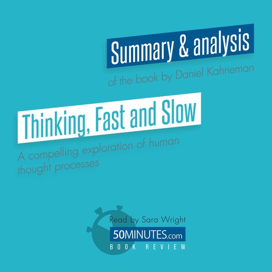 Book Review: Thinking, Fast and Slow by Daniel Kahneman - cover