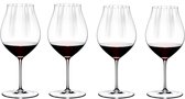 Bol.com Riedel Wijnglazenset - Rode Wijnglazen - Performance - Pinot noir - 830 ml - 4 Stuks aanbieding
