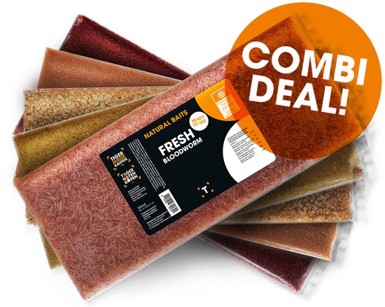 Natuurlijk Aas Combi Deal | Natuurlijk Aas | Karpervissen | Karper Aas | Karper Vissen | Karper Voer | Karper